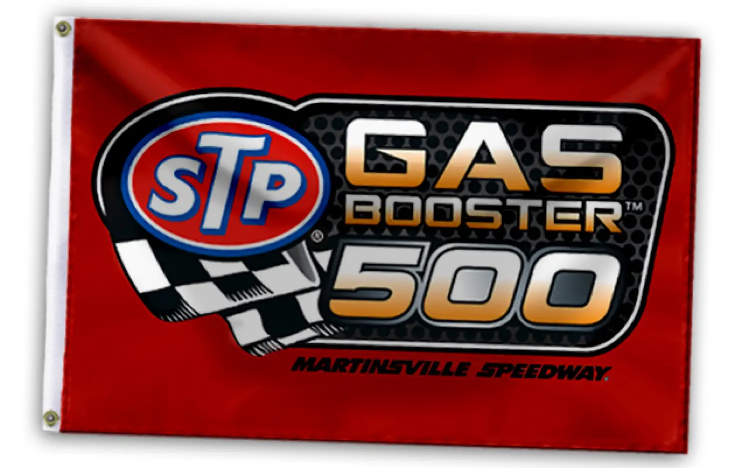 STP Gas Booster 500 flag.